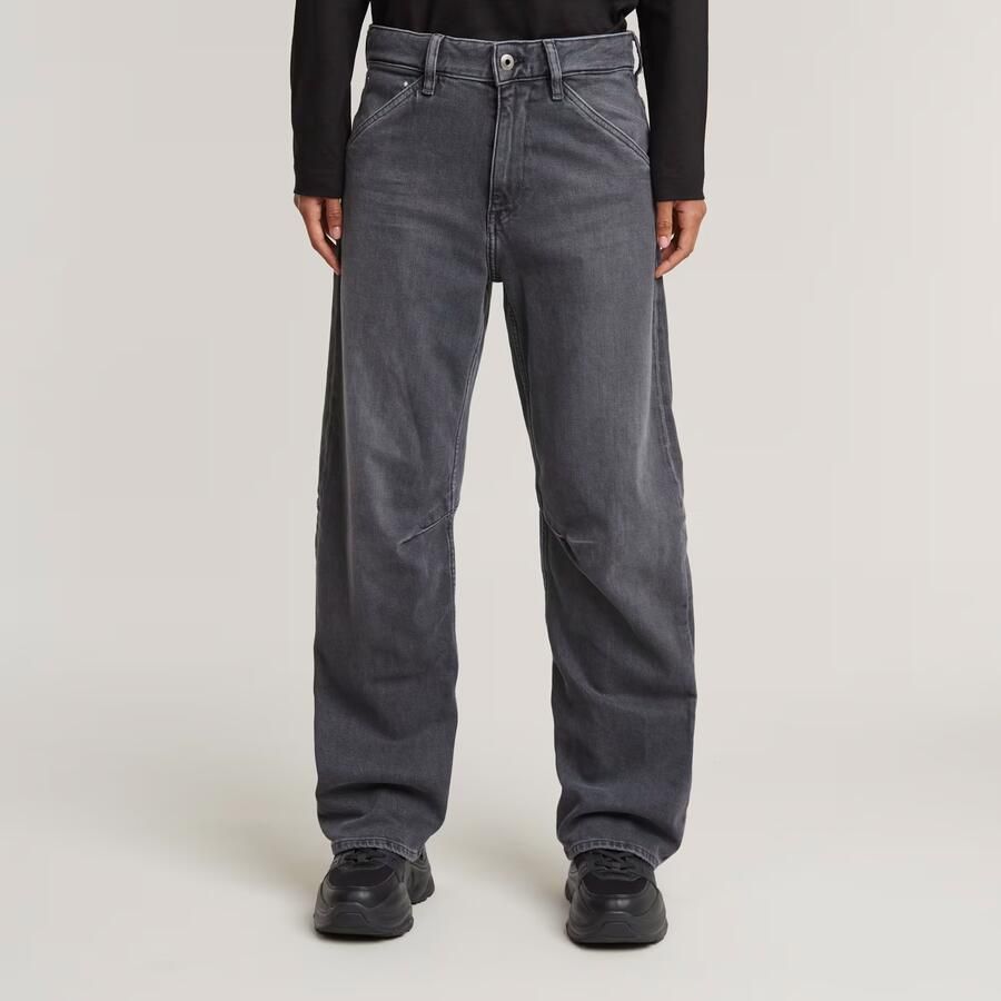 G-Star RAW Eve Low 3D Wide Leg Jeans Grijs Dames - Foto 6