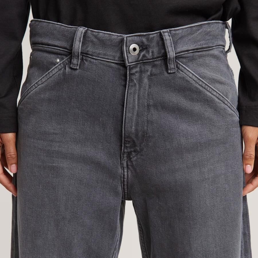 G-Star RAW Eve Low 3D Wide Leg Jeans Grijs Dames - Foto 2