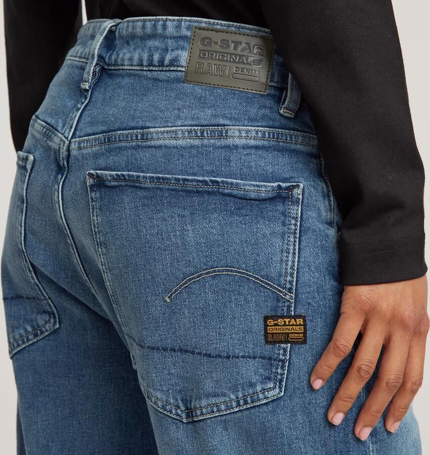 G-Star RAW Eve Low Wide Leg Jeans Midden blauw Dames - Foto 5