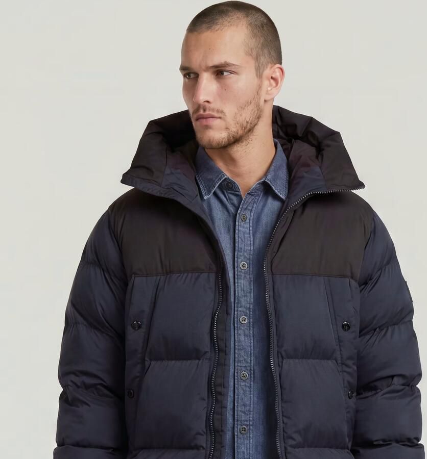 G-Star RAW Expedition Pufferjas Donkerblauw Heren - Foto 3