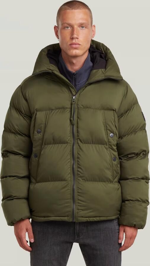 G-Star RAW Expedition Pufferjas Groen Heren