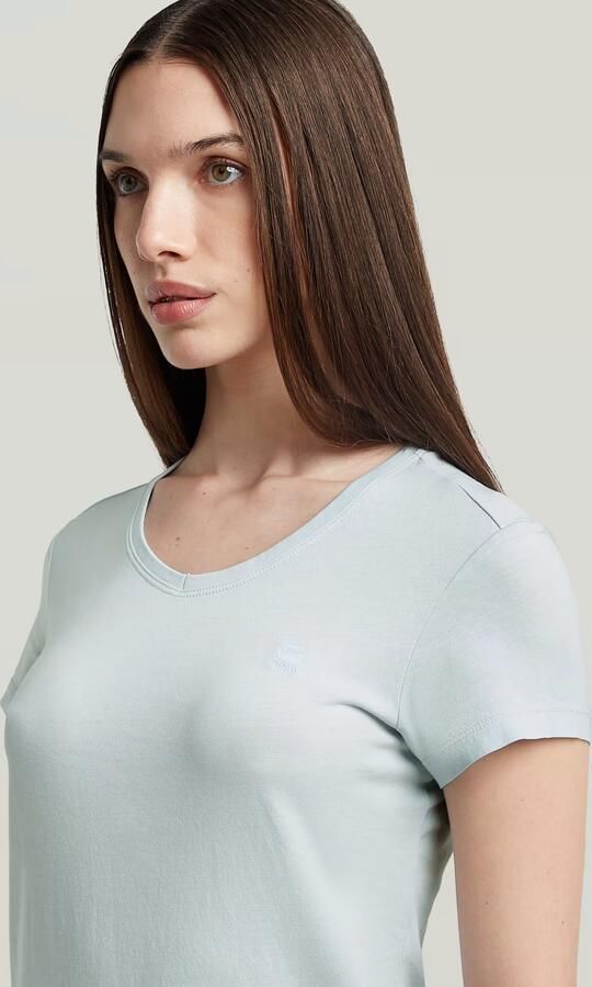 G-Star Raw Slim fit T-shirt met labelstitching model 'Eyben' - Foto 2