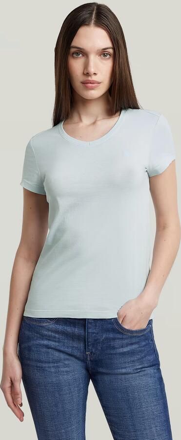 G-Star Raw Slim fit T-shirt met labelstitching model 'Eyben' - Foto 4