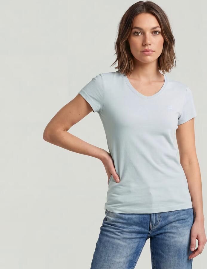 G-Star Raw Slim fit T-shirt met labelstitching model 'Eyben' - Foto 4