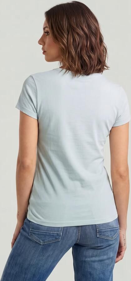 G-Star Raw Slim fit T-shirt met labelstitching model 'Eyben' - Foto 7