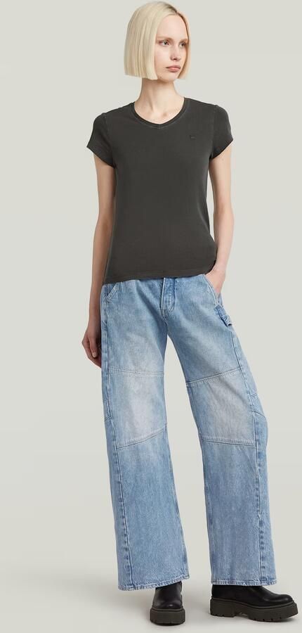 G-Star RAW Eyben Slim V 2.0 T-Shirt Grijs Dames - Foto 6