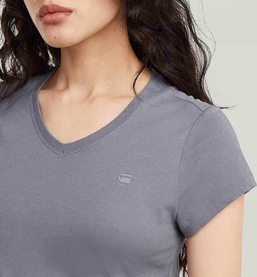 G-Star RAW Eyben Slim V 2.0 T-Shirt Grijs Dames - Foto 3