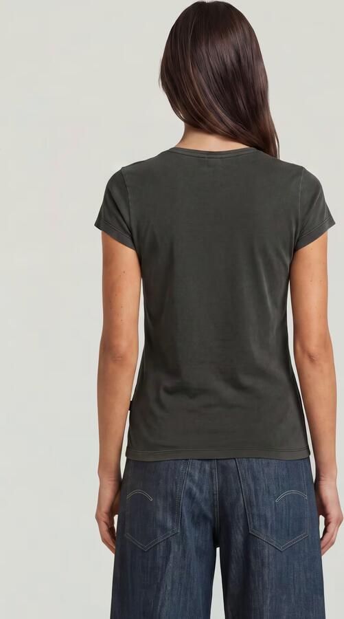 G-Star RAW Eyben Slim V 2.0 T-Shirt Grijs Dames - Foto 8