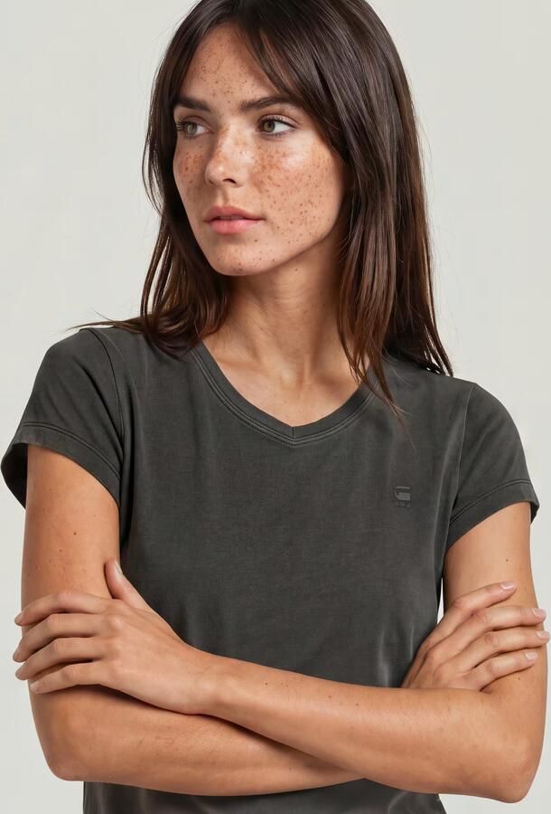 G-Star RAW Eyben Slim V 2.0 T-Shirt Grijs Dames - Foto 7
