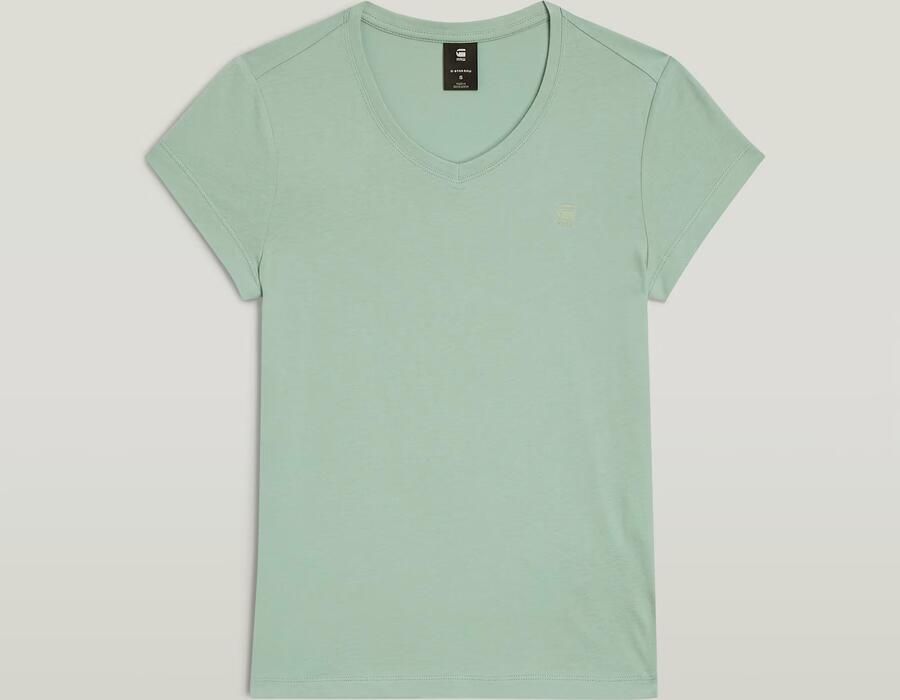 G-Star RAW Eyben Slim V 2.0 T-Shirt Groen Dames - Foto 4