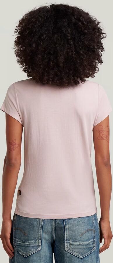 G-Star RAW Eyben Slim V 2.0 T-Shirt Roze Dames - Foto 8
