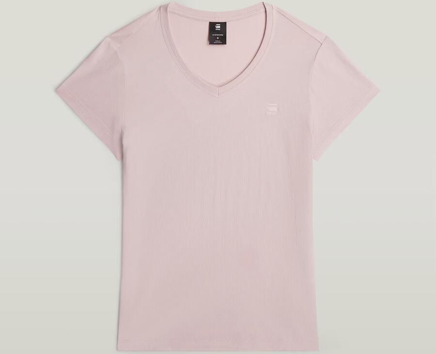 G-Star RAW Eyben Slim V 2.0 T-Shirt Roze Dames - Foto 5