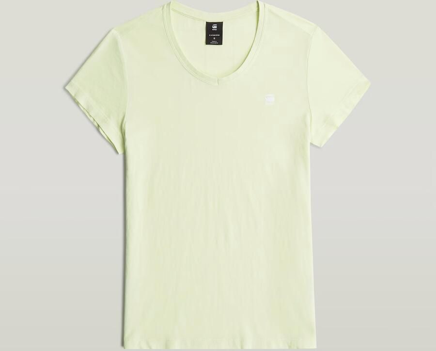 G-Star RAW Eyben Slim V-Hals Top 2.0 Groen Dames - Foto 9