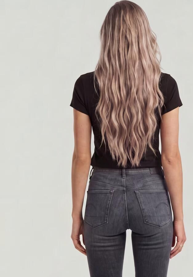 G-Star Raw T-shirt Korte Mouw T-shirt slim col V femme Eyben - Foto 10
