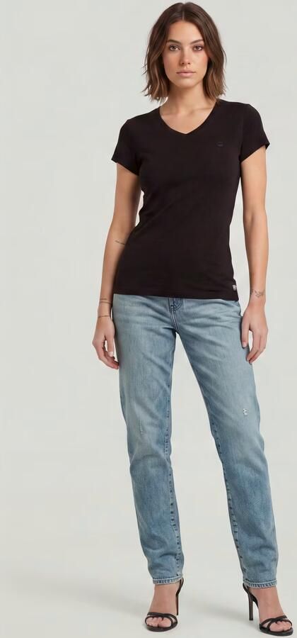 G-Star Raw T-shirt Korte Mouw T-shirt slim col V femme Eyben - Foto 6