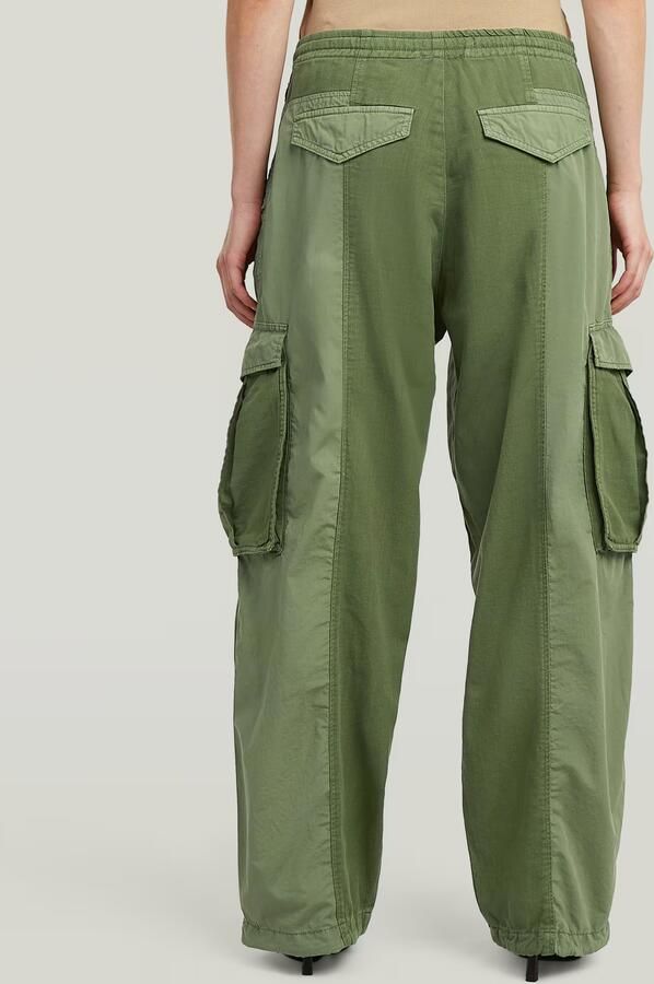 G-Star RAW Fabric Mix Cargobroek Groen Dames - Foto 5