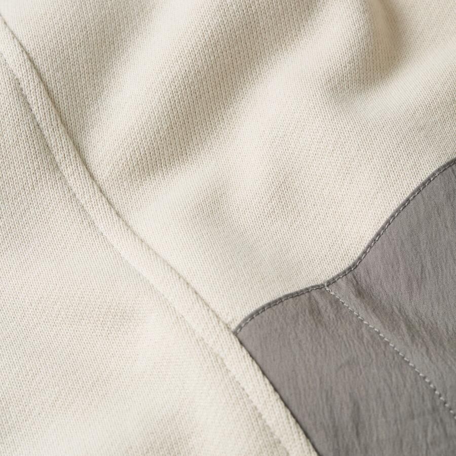 G-Star RAW Fabric Mix Half Zip Sweater Wit Heren