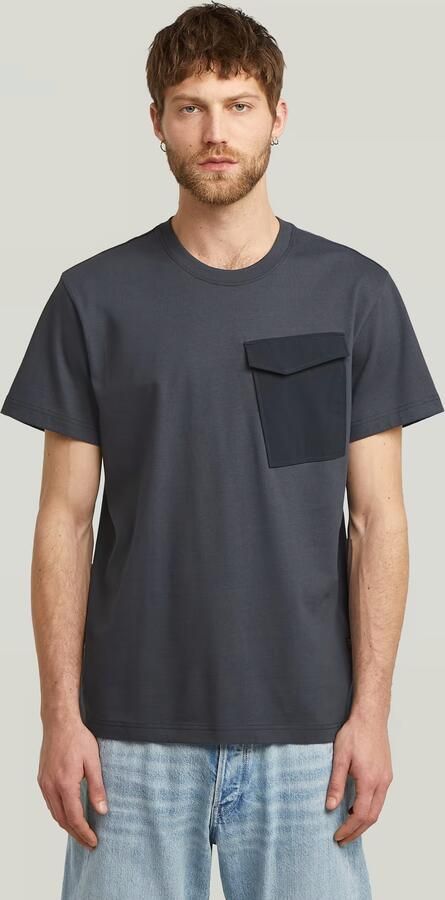 G-Star Raw T-shirt Korte Mouw D26844 C784-H392 INDIA INK - Foto 7