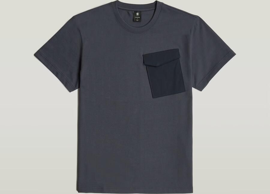 G-Star Raw T-shirt Korte Mouw D26844 C784-H392 INDIA INK - Foto 3