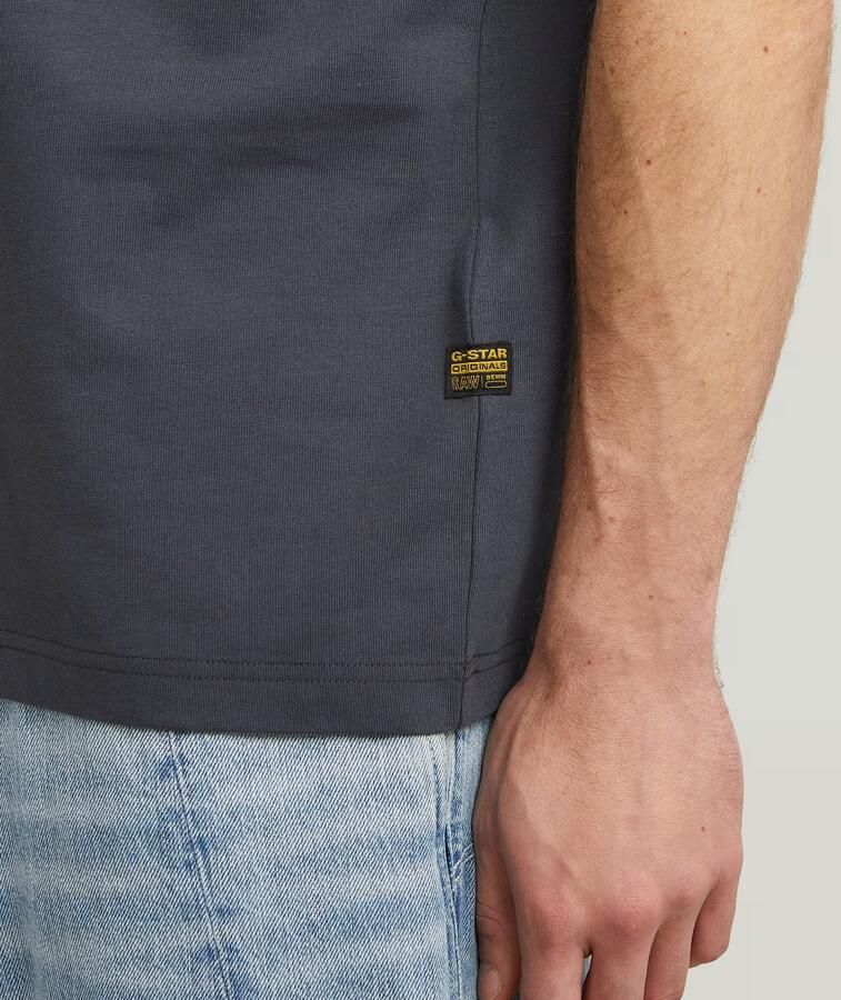 G-Star Raw T-shirt Korte Mouw D26844 C784-H392 INDIA INK - Foto 2