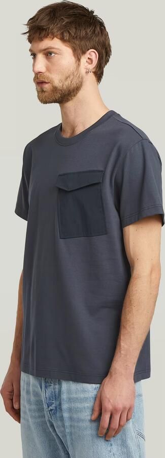 G-Star Raw T-shirt Korte Mouw D26844 C784-H392 INDIA INK - Foto 6