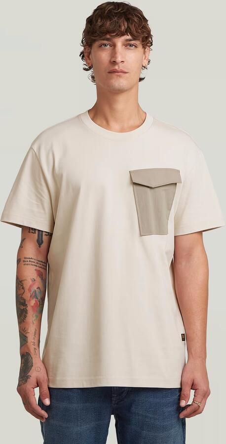 G-Star Raw T-shirt Korte Mouw D26844 C784-1603 WHITEBAIT - Foto 6