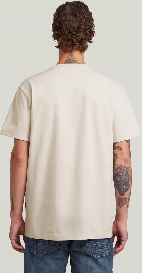 G-Star Raw T-shirt Korte Mouw D26844 C784-1603 WHITEBAIT - Foto 5