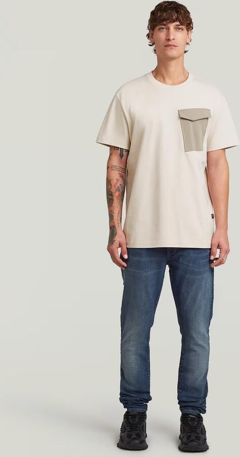 G-Star Raw T-shirt Korte Mouw D26844 C784-1603 WHITEBAIT - Foto 4