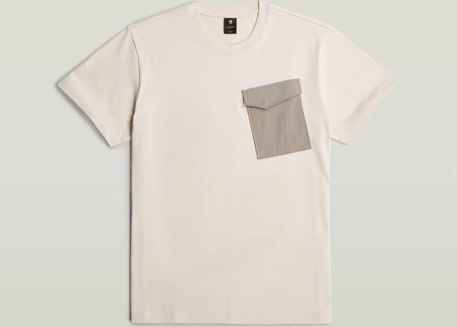 G-Star Raw T-shirt Korte Mouw D26844 C784-1603 WHITEBAIT - Foto 3