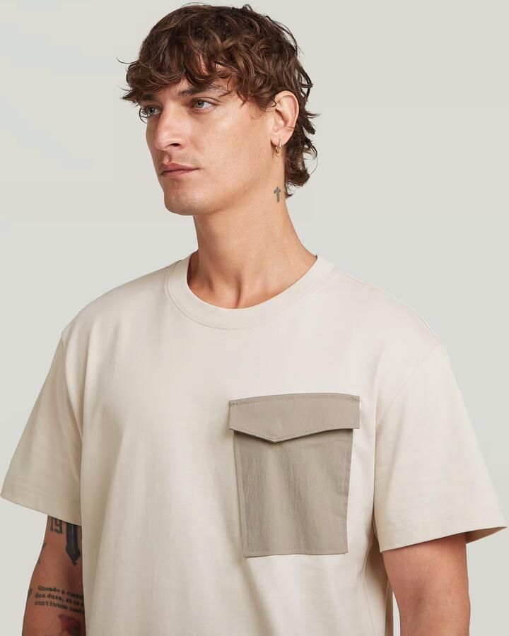 G-Star Raw T-shirt Korte Mouw D26844 C784-1603 WHITEBAIT - Foto 2