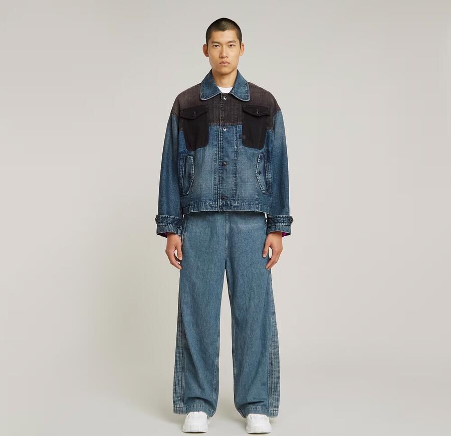 G-Star RAW FACETASM Unisex Worker Jack Midden blauw Heren - Foto 7