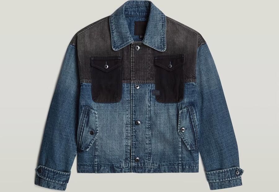 G-Star RAW FACETASM Unisex Worker Jack Midden blauw Heren - Foto 8