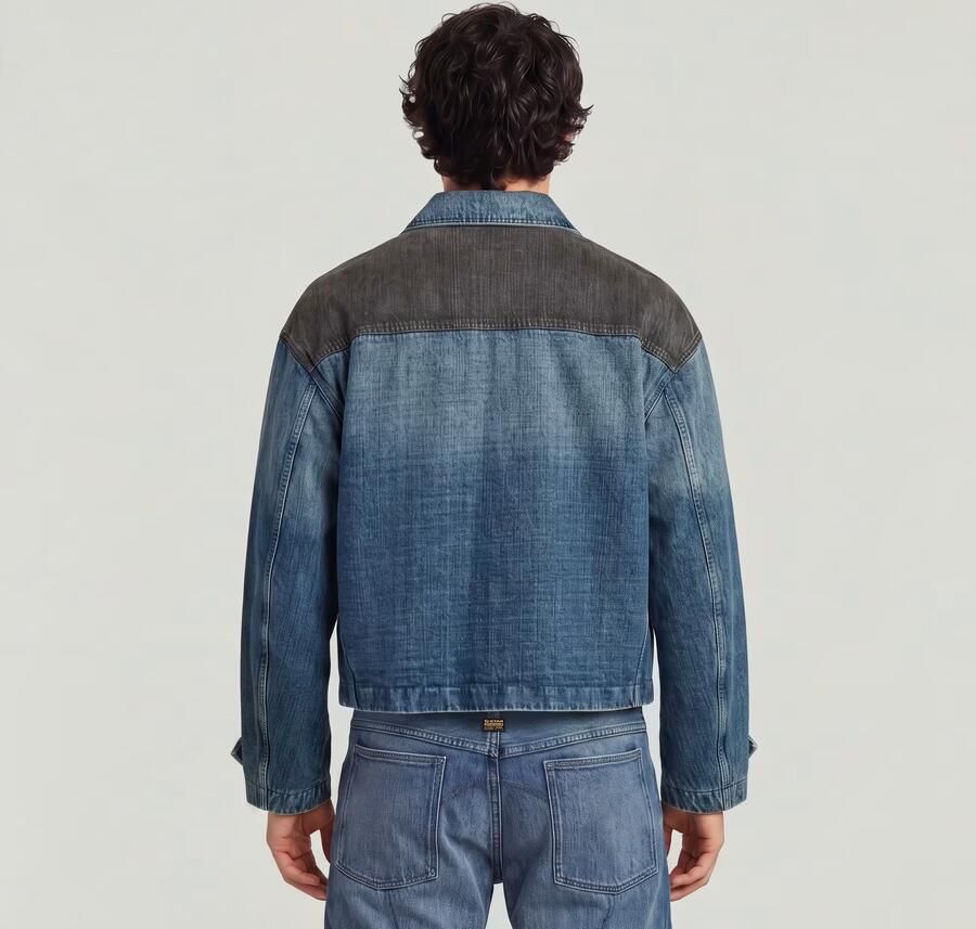 G-Star RAW FACETASM Unisex Worker Jack Midden blauw Heren - Foto 5