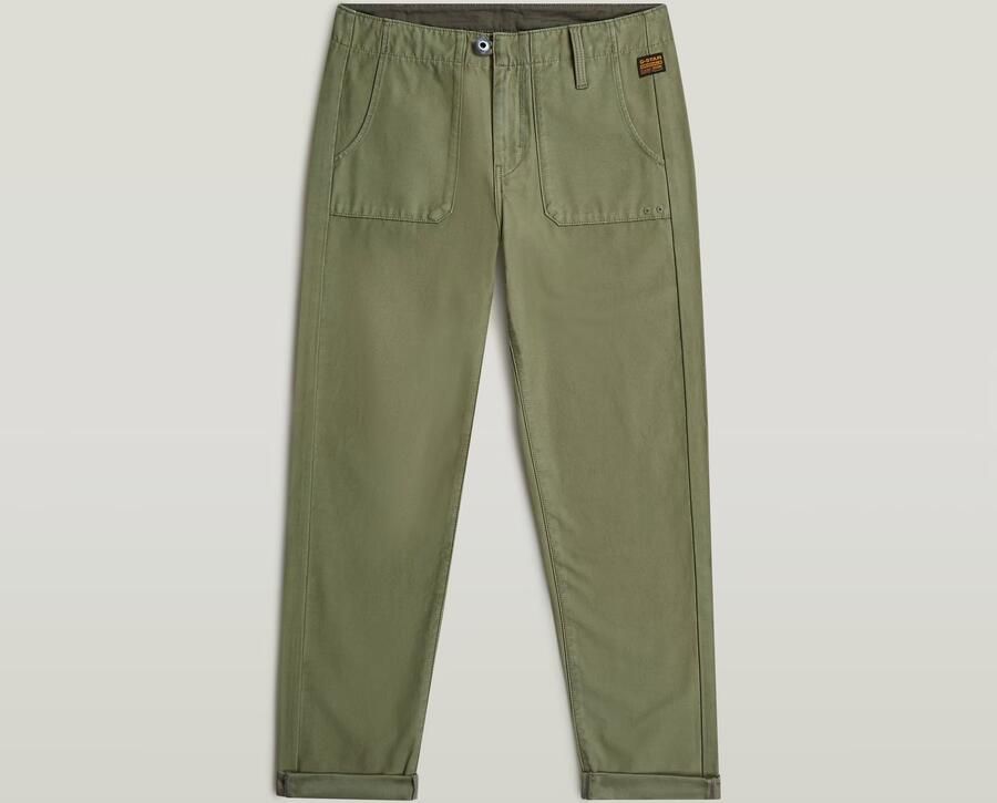 G-Star RAW Fatigue Boyfriend Broek Groen Dames - Foto 4