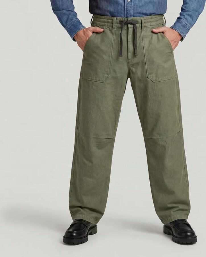 G-Star RAW Fatigue Loose Straight Trainer Broek Bruin Heren - Foto 6