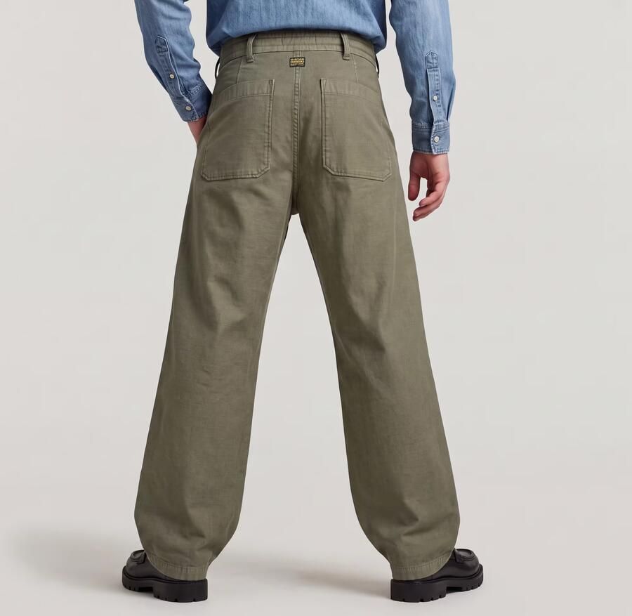 G-Star RAW Fatigue Loose Straight Trainer Broek Bruin Heren - Foto 5