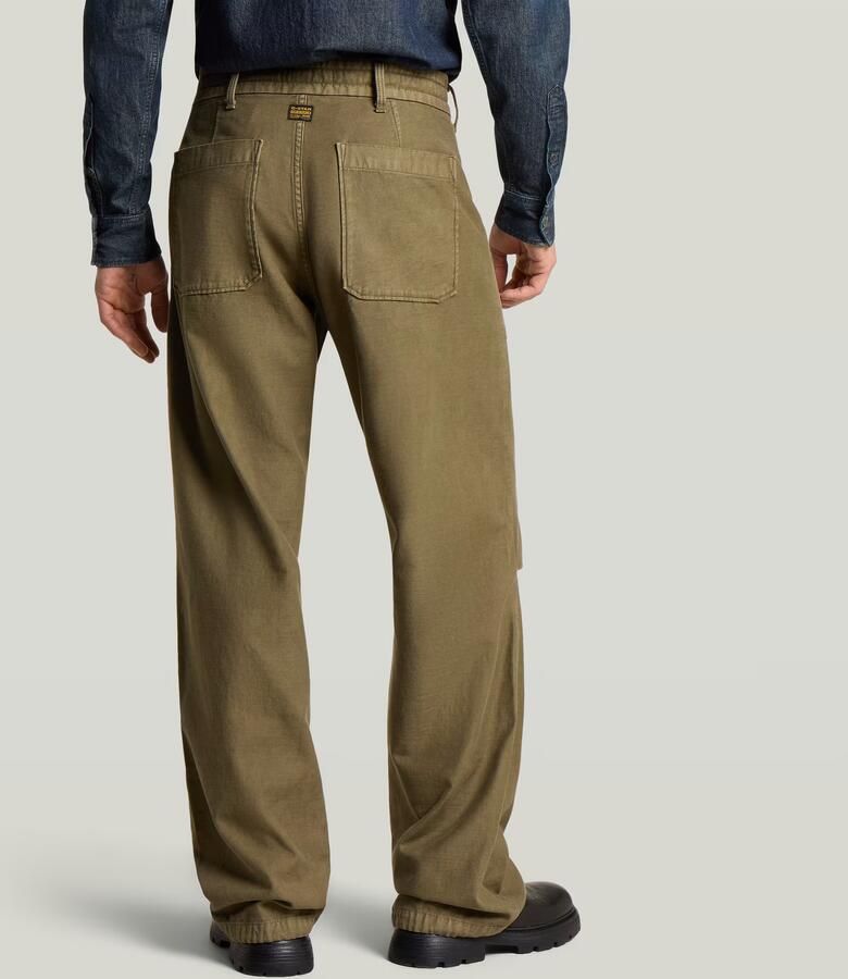 G-Star RAW Fatigue Loose Straight Trainer Broek Bruin Heren - Foto 4