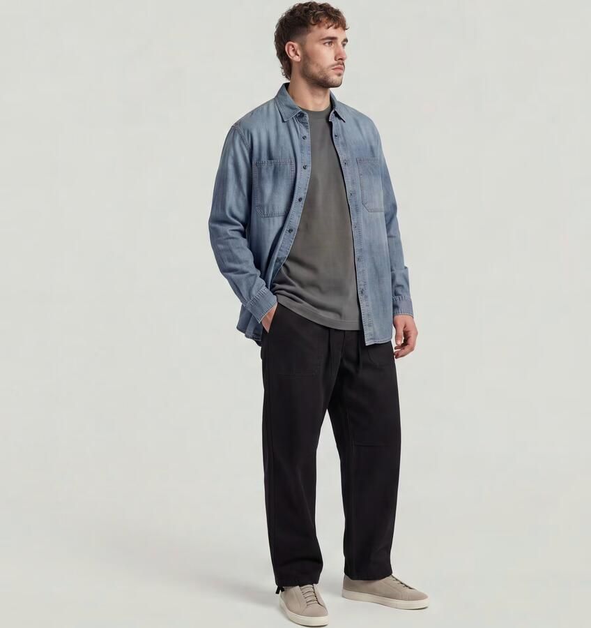G-Star RAW Fatigue Loose Straight Trainer Broek Zwart Heren - Foto 5