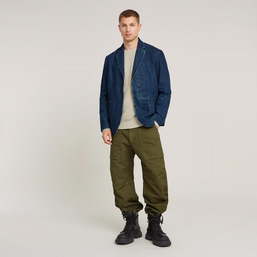 G-Star RAW Fatigue Relaxed Tapered Broek Groen Heren