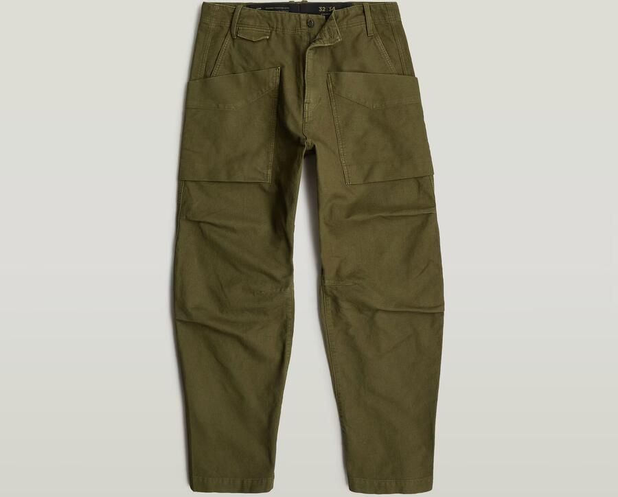 G-Star RAW Fatigue Relaxed Tapered Broek Groen Heren - Foto 5