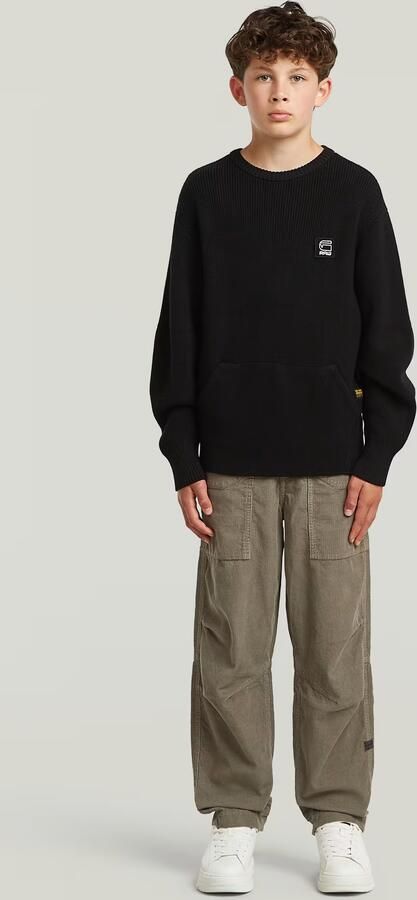 G-Star RAW Fatigue Relaxed Tapered Sweatpants voor jongens Grijs jongens - Foto 6