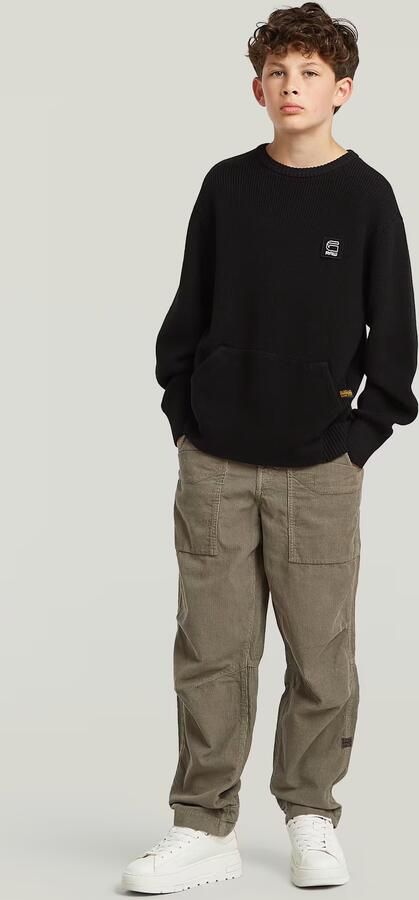 G-Star RAW Fatigue Relaxed Tapered Sweatpants voor jongens Grijs jongens - Foto 5