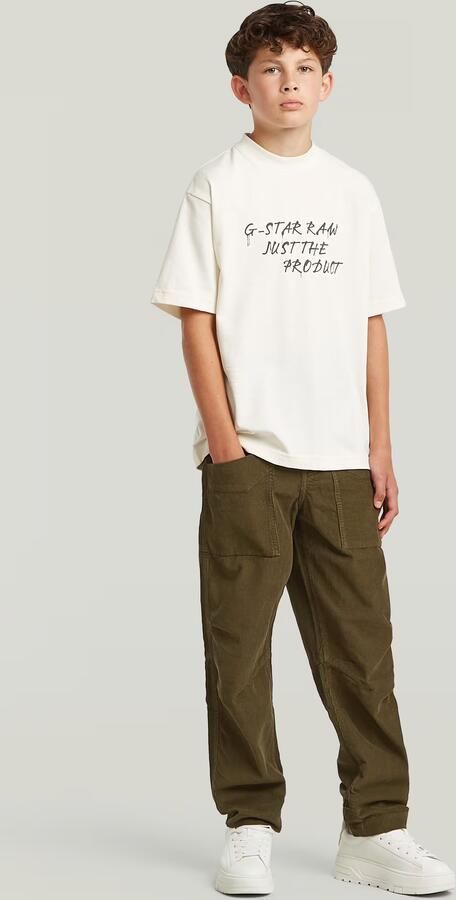 G-Star RAW Fatigue Relaxed Tapered Sweatpants voor jongens Groen jongens - Foto 6