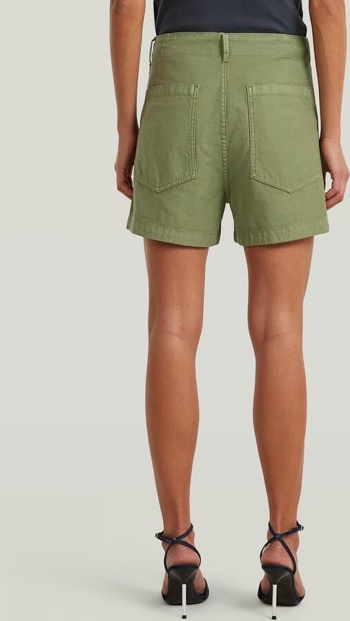 G-Star RAW Fatigue Short Groen Dames - Foto 5