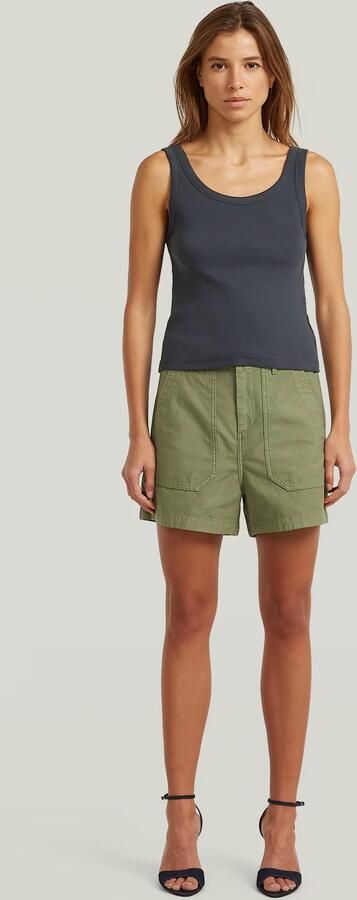 G-Star RAW Fatigue Short Groen Dames - Foto 6