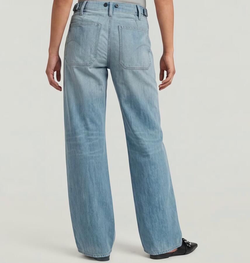 G-Star RAW Fatigue Summer Broek Lichtblauw Dames - Foto 5