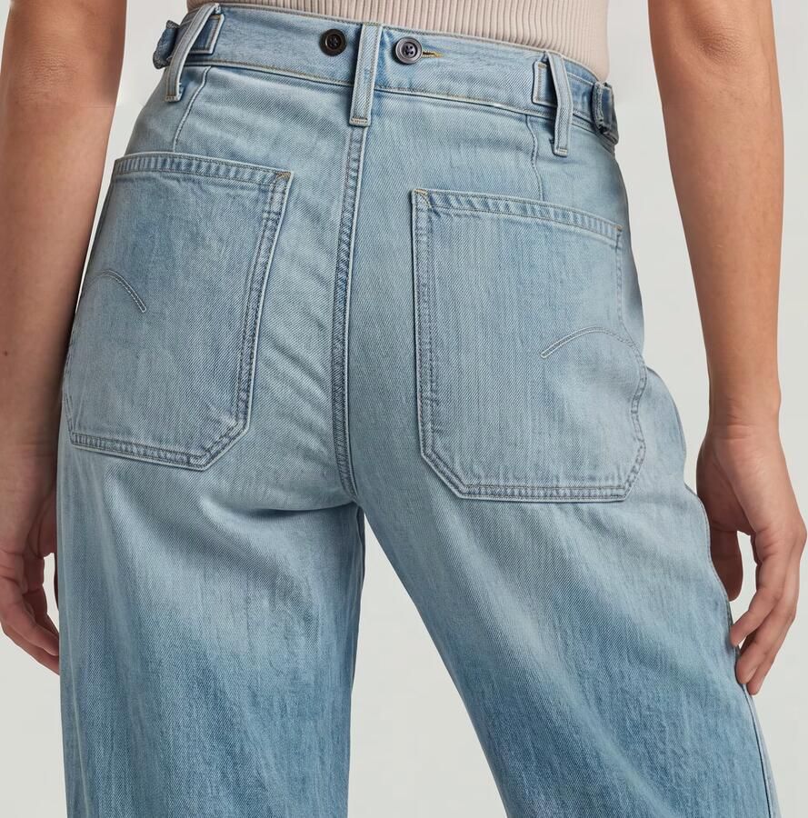 G-Star RAW Fatigue Summer Broek Lichtblauw Dames - Foto 3