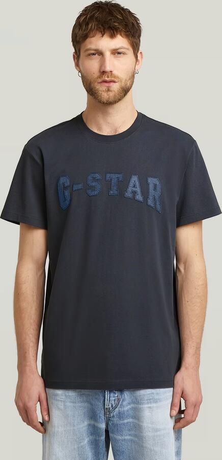 G-Star Raw T-shirt Korte Mouw D26840 C336 FELT LOGO R T - Foto 7