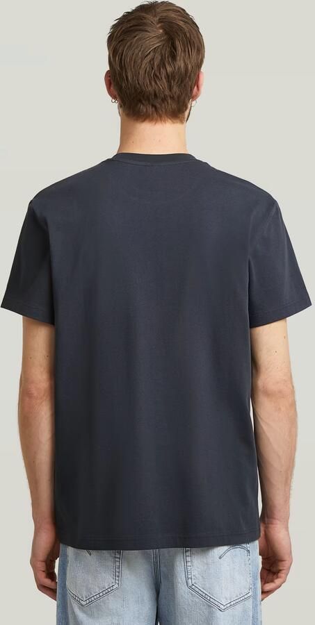 G-Star Raw T-shirt Korte Mouw D26840 C336 FELT LOGO R T - Foto 4