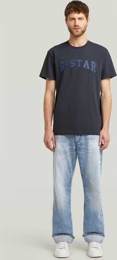 G-Star Raw T-shirt Korte Mouw D26840 C336 FELT LOGO R T - Foto 5